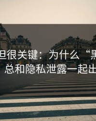 不热门但很关键：为什么“黑料网漫画”总和隐私泄露一起出现？